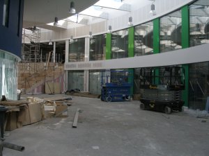 Nailsea Secondary School under construction