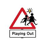 playing-out-red triangle