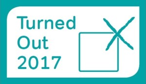 logo showing title and cartoon voting slip