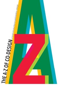 Graphic using letters A and Z overlaid